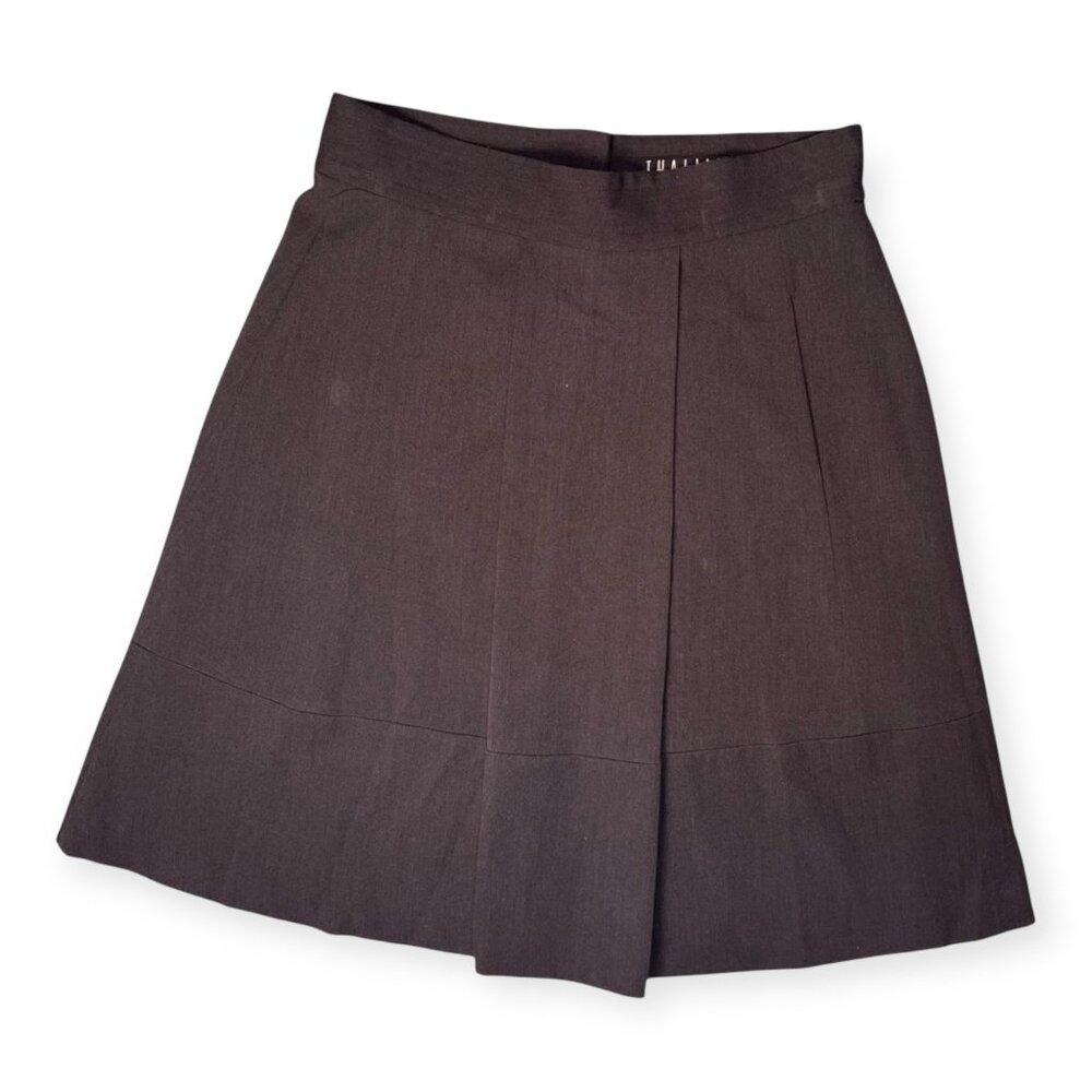 Thalian Gray Mini Skirt Size Small